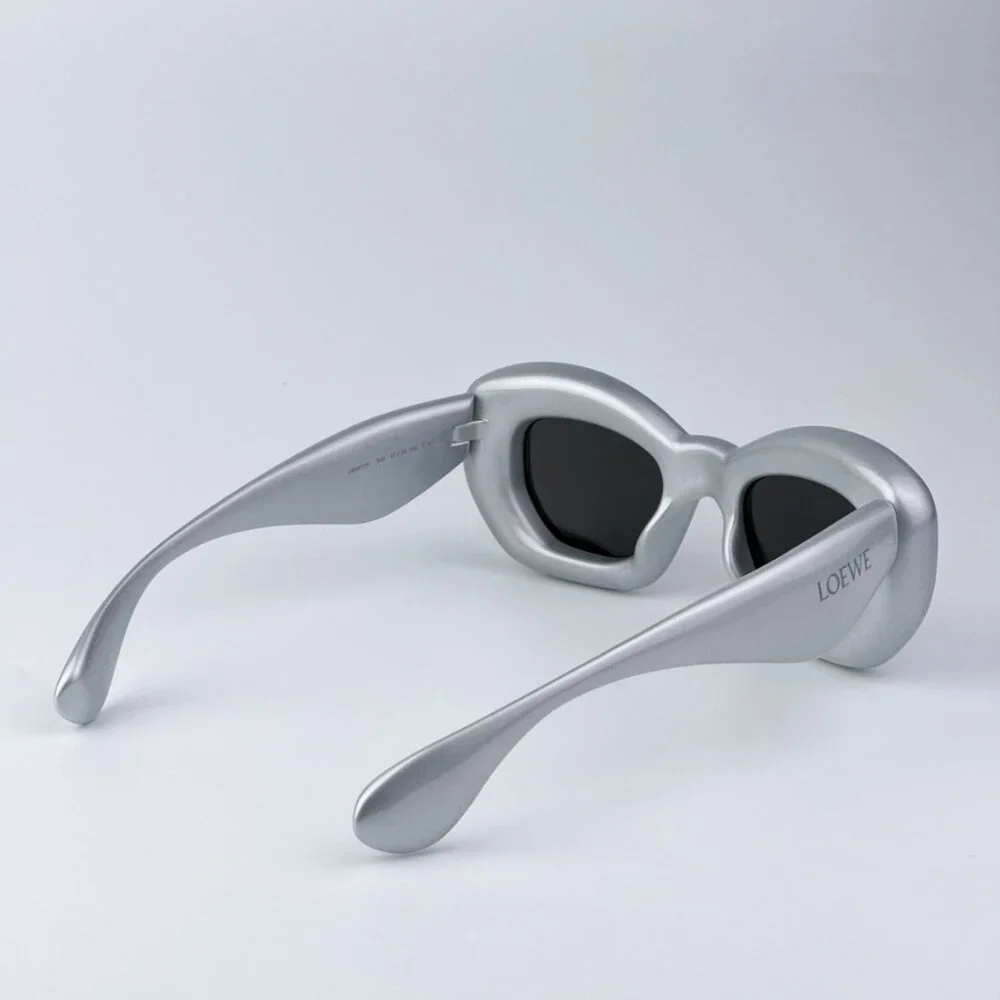 Loewe Men BRAND NEW Sunglasses LW40117I 20C Metallized Grey Smoke Mirror